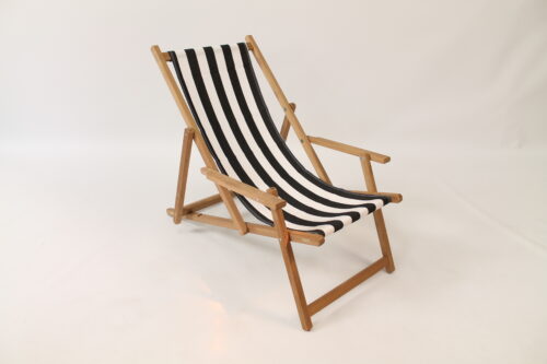 Hardhouten strandstoel of tuinstoel inklapbaar luxe uitvoering iroko